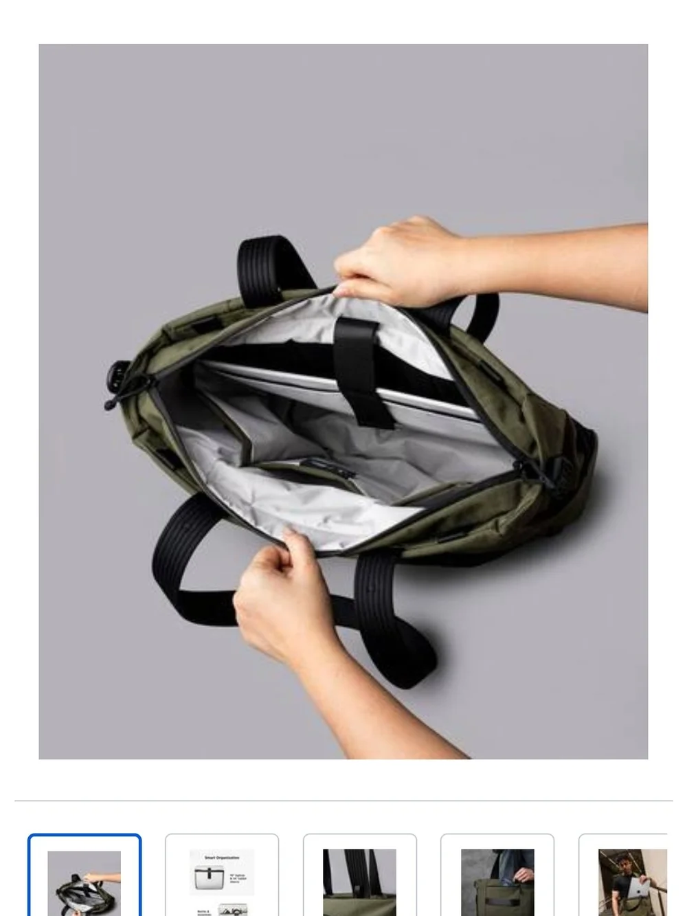 ALPAKA  ARMY  Green Tote Bag  AXOflux 600d